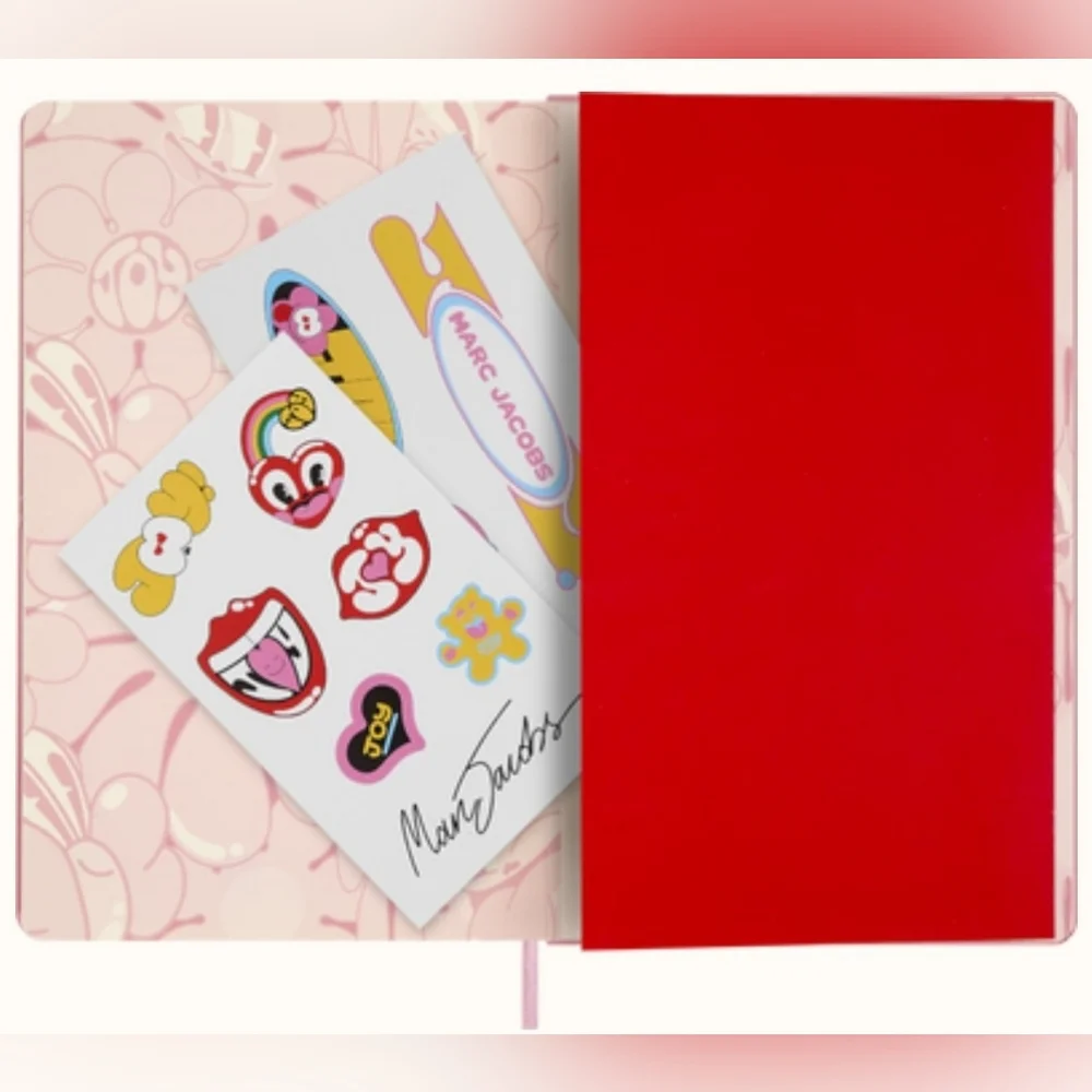 Hattie Stewart x Moleskine x Marc Jacobs Notebook + Moleskine x Peanuts Notebook